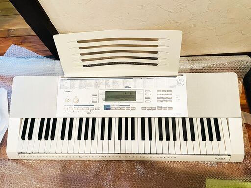 CACIO　光ナビゲーション　電子キーボードピアノ　LKー２２２　【美品】