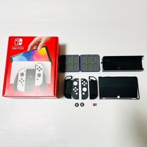 経典 任天堂switch有機ELモデル ＋保護カバー等 ティアキンセット