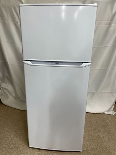 【北見市発】ハイアール Haier ノンフロン冷凍冷蔵庫 JR-N130B 2022年製 白 130L (E1847kxwY)