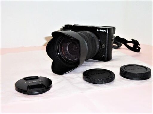 LUMIX GX7 Mark II DMC-GX7MK2-K ボディ（ブラック）＋ レンズ VARIO 14-42mm f/3.5-5.6 ASPH 純正バッテリー 3個 箱付き