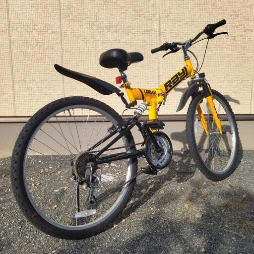 新品 フルサスペンション MTB型 26インチ 折りたたみ自転車 24段変速K 26インチ 折りたたみマウンテンバイク