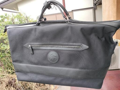 ハンティングワールド ボストンバッグ 旅行バッグ 大型 ビッグサイズ レザー 本革 ナイロン 黒 ブラック black HUNTING WORLD レディース メンズ ユニセックス 女性 男性