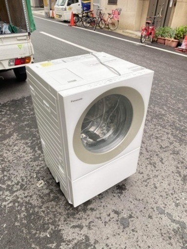 ドラム式電気洗濯機✅設置込み㊗️保証あり配達可能。