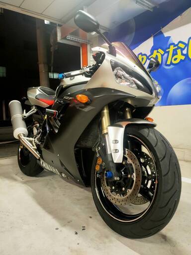 検2年付き　現車確認大歓迎　ヤマハ　YZF-R1　2003　5PW　インジェクション車　逆車フルパワー　5バルブ　152PS　シフトインジケーター付き　足つき性アップ　ロ－ダウンシ－ト　ETC装備　綺麗なＲ1　プチカスタム仕様