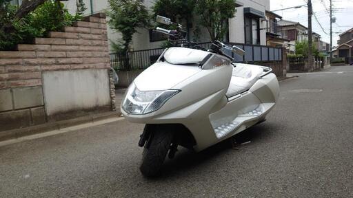 (売約済)YAMAHA　マグザム　白　ローダウン