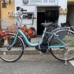電動自転車 ブリヂストン 24インチ タイヤ 新品 3変速 8.7ah 30-40km 