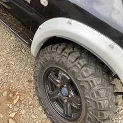 ジムニー用　アルミ&マッドタイヤ　クリーピークローラー