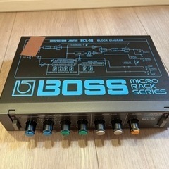 BOSS RCL-10 コンプレッサー　リミッター　エフェクター