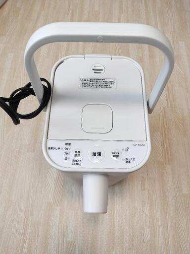 CP-CA12-WA 象印 ZOJIRUSHI STAN. 電気ポット 1.2L ホワイト系