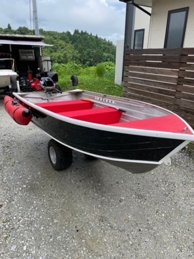 11ft アルミボート クイントレックス ホンダ 2馬力 船外機