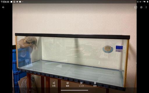 【値下げしました】120㎝ 水槽 中古 ろ過きセット【終了しました】