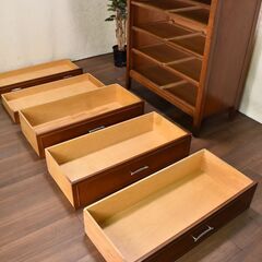 【ヤ取終了2/16】≪yt760ジ≫ 米軍家具 E.H.SHELDON/シェルドン 5段チェスト 1972年 USA/アメリカンヴィンテージ/1970年代 引き出し 50706-06