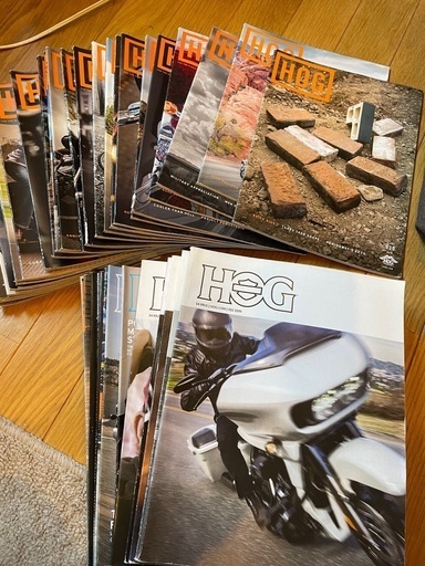 ハーレーダビッドソン　Harley Davidson 関連雑誌　Hog,hogtales.Enthusiast