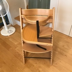 ハイチェア　木製　幼児　食事椅子