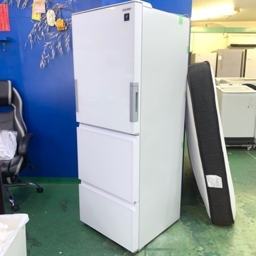 ⭐️SHARP⭐️冷凍冷蔵庫2019年356L自動製氷左右開き大阪市近郊配送無料