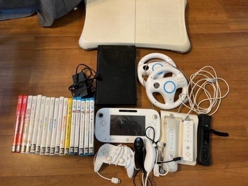 wiiU 一式　ソフト沢山あります
