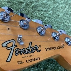 受け渡し予定です。もうええわ!価格Fender Korea のSquireストラト/Alexander Pribora Voodoo Pickups搭載/●引き取りで 受け渡し予定です。もうええわ!価格Fender Korea のSquireストラト