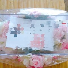 再々値下げ！薔薇テッシュBOX【未使用】