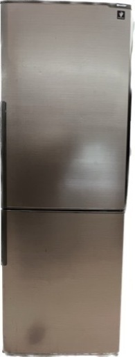 美原店　SHARP ノンフロン冷凍冷蔵庫　2016年製　2ドア　SJ-PD27B-T