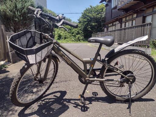 jeep マウンテンバイク 24インチ 自転車 子供