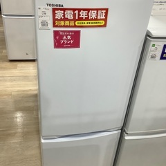 TOSHIBA 冷蔵庫 GR-T15BS 153L 2021年製 TOSHIBA 153L 冷凍冷蔵庫 GR-T15BS 2021年製 中古