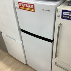 Hisense の2ドア冷蔵庫のご紹介です