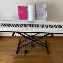 ヤマハ YAMAHA 電子ピアノ 88鍵盤 ホワイト P-125...