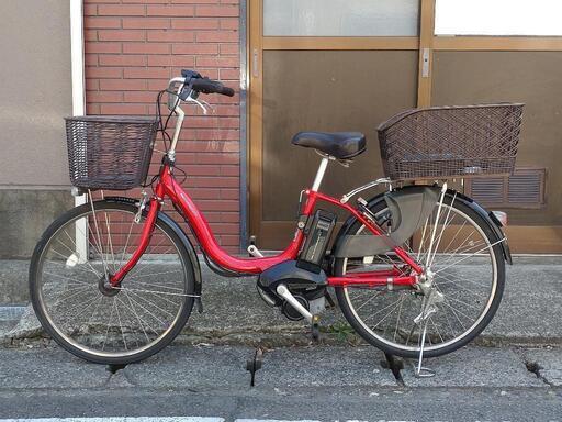 YAMAHA ヤマハ 2015 PAS パス NATURA ナチュラL 電動アシスト自転車 PA24NL バッテリー8.7Ah レッド