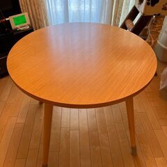 北欧風カフェテーブル　80cm丸テーブル