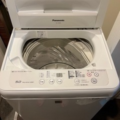 【千歳市】急ぎです！0円！Panasonic全自動電気洗濯機20...