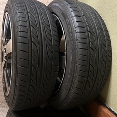 エンケイ14インチアルミ　タイヤセット