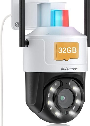 【新品】Wi-Fi防犯カメラPTZ500万画素5Ghz対応人体検知5倍光学ズーム