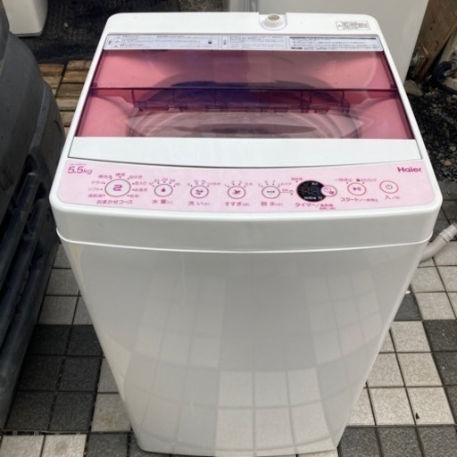 2018年製 Haier 洗濯機　JW-C55CK 5.5kg　ST