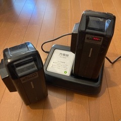 【ネット決済】ブリヂストン バッテリー2個、充電器