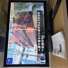 ソニー液晶テレビKDL-32HX750差し上げます。