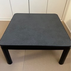 ブラック リバーシブル テーブル