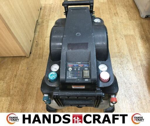 マキタ　AC460XL　コンプレッサ　中古品　高圧側メーター0.1Mpaから下がらない　常圧側メーター0.2Mpaから下がらない　動作問題なし　【ハンズクラフト宜野湾店】