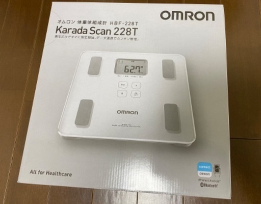 [新品未開封]  オムロン OMRON 体重体組成計 カラダスキャン HBF-228T