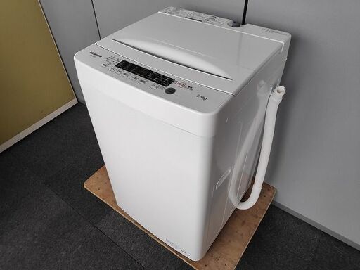 ハイセンス　全自動洗濯機　HW-K55E　5,5K『中古美品』2021年式