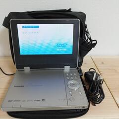 ジャンク TOSHIBA ポータブルDVDプレーヤー SD-P70DT