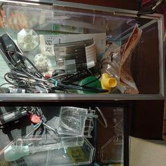 水槽セット フィルター ヒーターなどなど