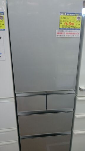 （2023.9.16お買い上げありがとうございます。）アクア　5ドア冷蔵庫４１５L　２０１７年製　AQR-SD42F　６０㎝幅　真ん中冷凍室　自動製氷付き　高く買取るゾウ八幡東店