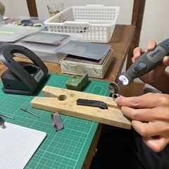 まずは体験してみてから^_^作りたいものを作る彫金レッスン - ものづくり