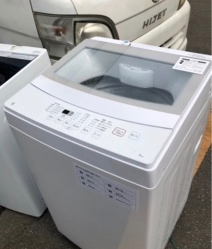 2021年式ニトリ6キロ　全自動洗濯機