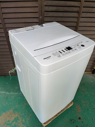 【セール 登場から人気沸騰】 A3324　ハイセンス　2020年製　洗濯機　5.5g　一人暮らし　単身赴任　まとめ買いでお値引き【自社配達可能】 洗濯機
