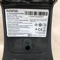 Wa543　　AI搭載スマートバイクRENPHO R-Q002