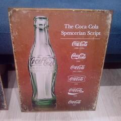 アンティークブリキ看板「Coca Cola」made in U.S.A