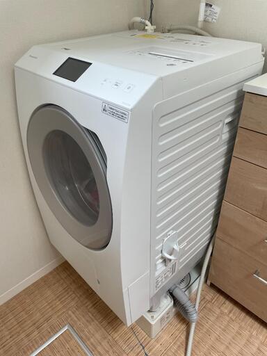 ドラム式洗濯乾燥機　Panasonic NA-LX129BL-W WHITE 120000円