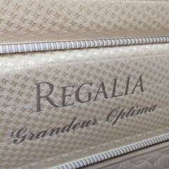【京都~100km迄配送可】定価68万円 REGALIA Grandeur Optima ダブル ベッドフレーム付