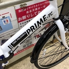 【未使用】TOBU 折り畳みクロスバイク【10865275】